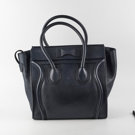 Celine Micro Luggage Black - photo 2