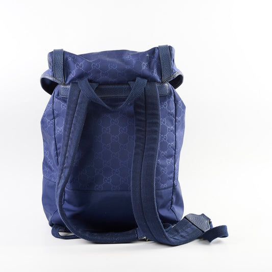 Gucci Guccissima Nylon Backpack Blue - photo 2
