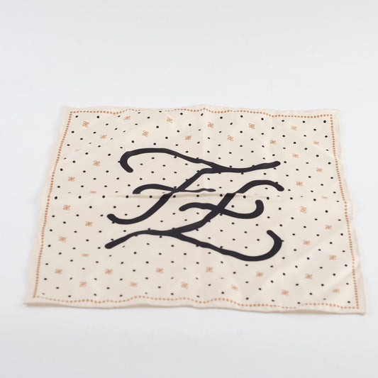 Fendi Square Scarf Beige - photo 2