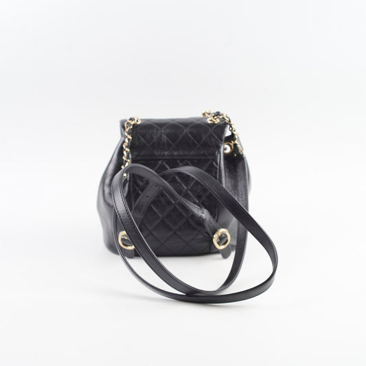 Chanel Duma Backpack Black (Microchip) - photo 2