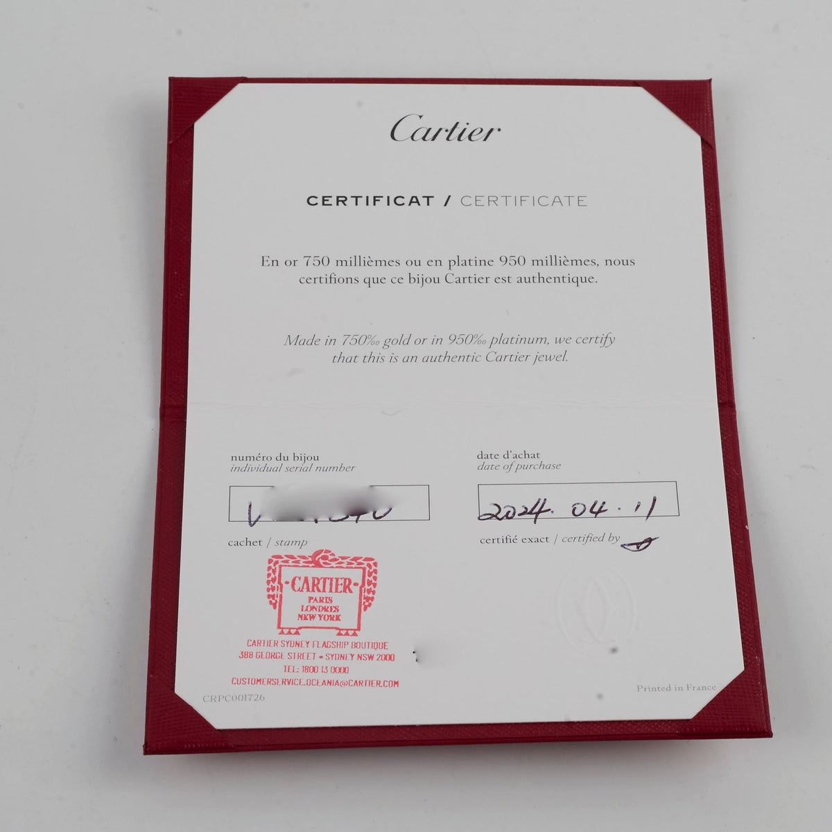 Cartier Trinity Ring Medium Model Size 51 (2024) - photo 8