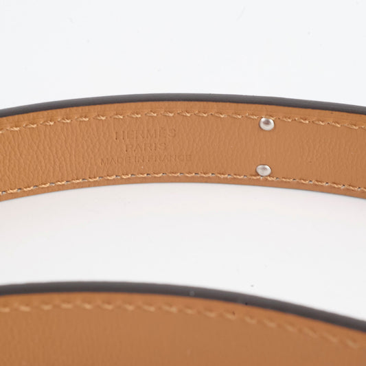 Hermes Kelly Belt Gold W Stamp - photo 2