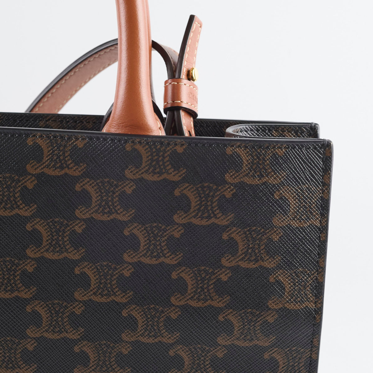 Celine Cabas Large Tote Brown - photo 15