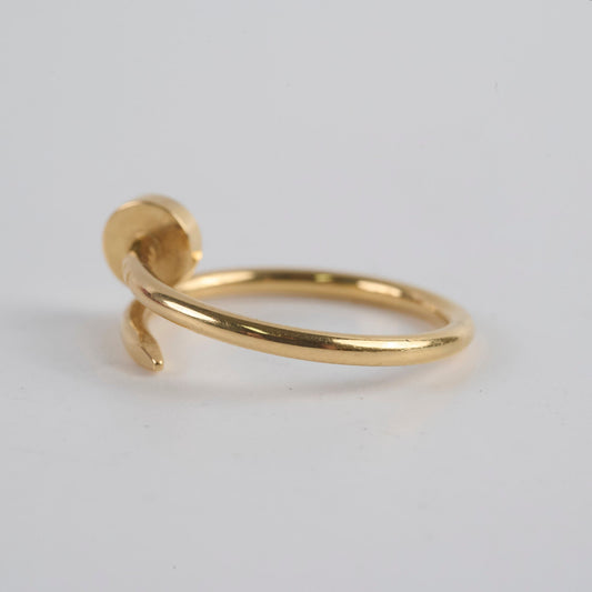 Cartier Small Juste Un Clou JUC Ring Yellow Gold Size 54 - photo 2