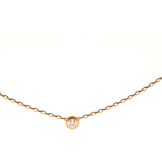 Cartier Yellow Gold Small Diamond Necklace - photo 2