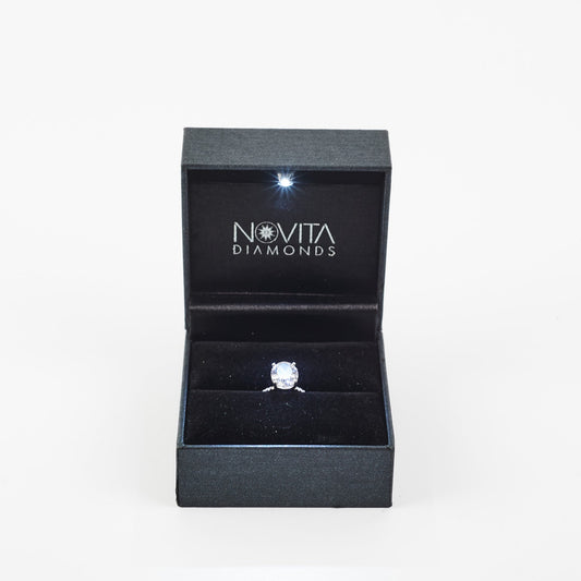 4.05 Labgrown Oval Diamond Ring - photo 2