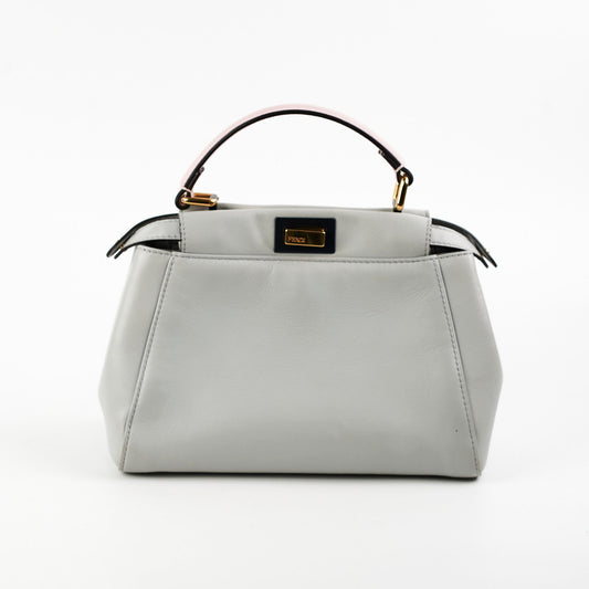Fendi Peekaboo Small Blue/Pink - photo 2