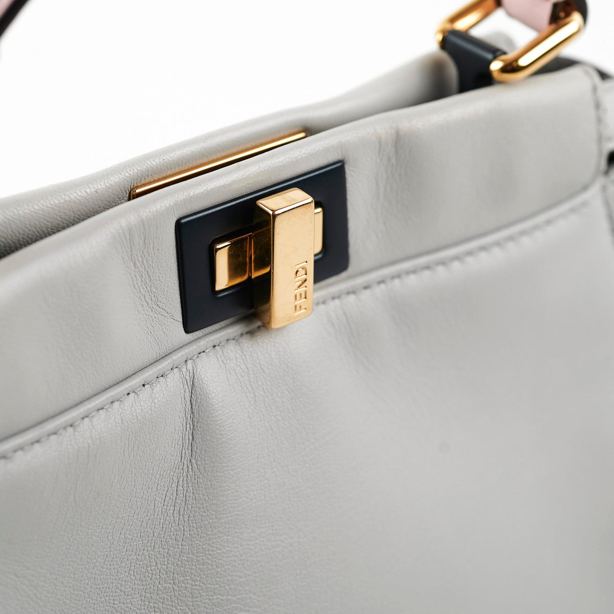Fendi Peekaboo Small Blue/Pink - photo 14