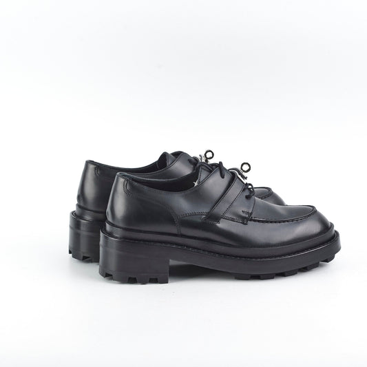 Hermes Black Kelly Oxfords Size 36.5 - photo 2