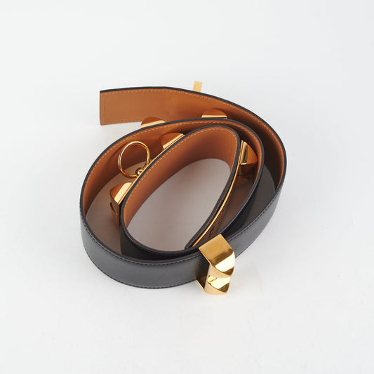 Hermes CDC Collier de Chien Black Size 80 Belt - photo 2