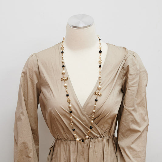 Chanel Long Necklace Pearls CC (Costume Jewellery) - photo 2