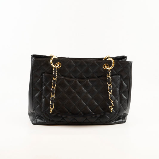 Chanel Grand Shopping Tote (GST) Caviar Black - photo 2