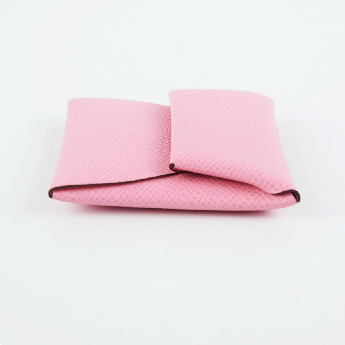 Hermes Light Pink Bastia Coin Purse - photo 7