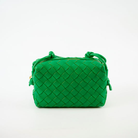 Bottega Veneta Mini Loop Green Crossbody - photo 2