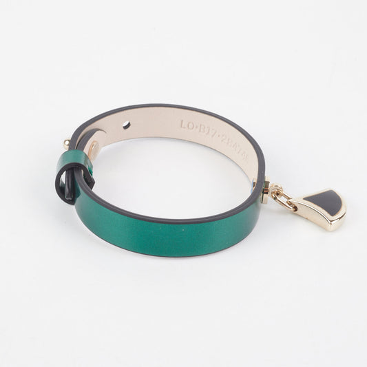Bvlgari Metallic Emerald Green Bracelet Size 15-16 - photo 2