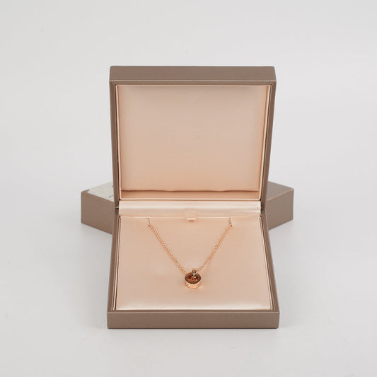 Bvlgari Necklace with Diamonds 18k Rose Gold - photo 2