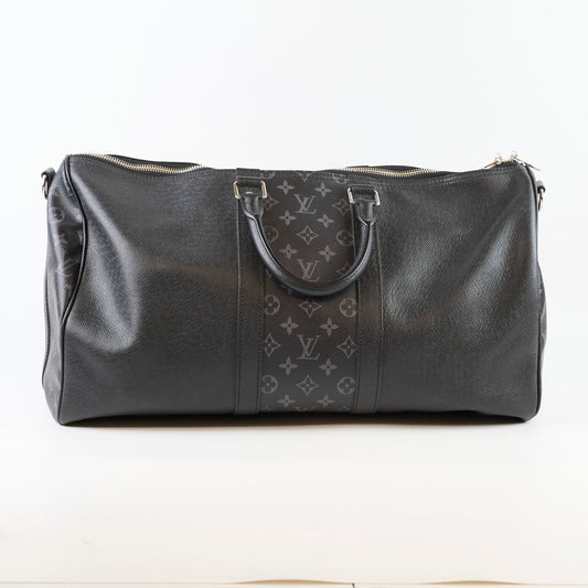 Louis Vuitton Keepall 50 Bandoulliere Monogram Eclipse Taiga - photo 2