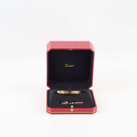 Cartier Love Bracelet Classic Pink Gold Size 17 - photo 2