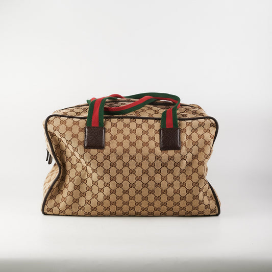 Gucci Monogram Canvas Duffle Bag - photo 2