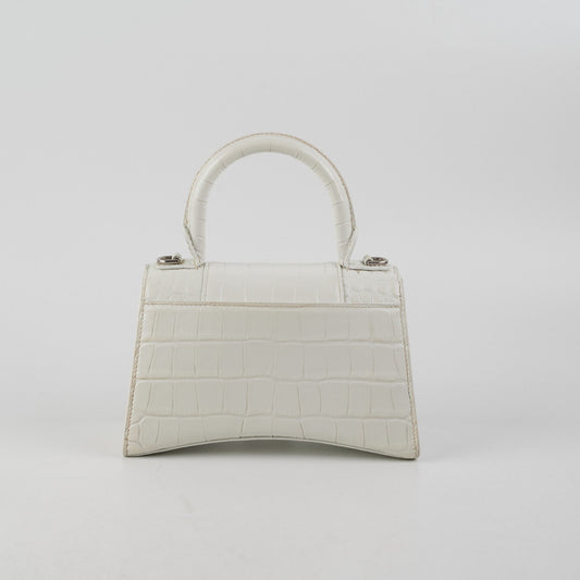 Balenciaga Hourglass XS White Croc - photo 2