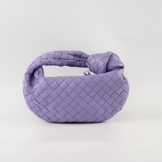 Bottega Veneta Mini Jodie Handbag Purple - photo 2