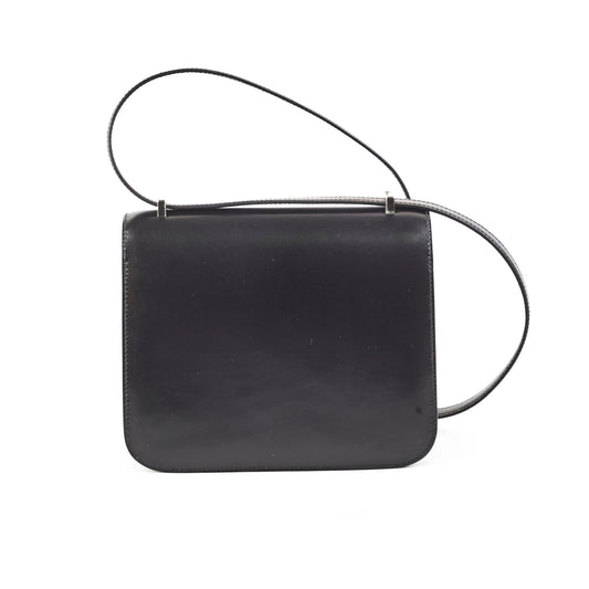 Hermes Mini Constance Studded Noir B Stamp - photo 2
