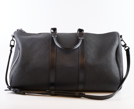 Louis Vuitton Keepall 50 All Black - photo 2