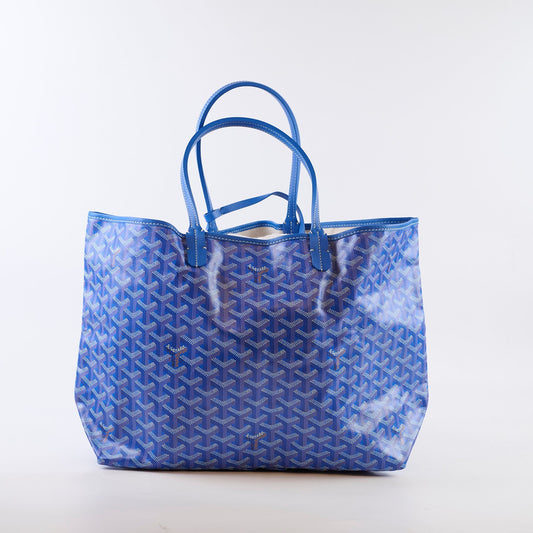Goyard Saint Louis PM Tote Blue - photo 2
