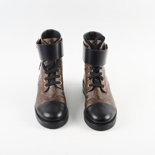 Louis Vuitton Wonderland Flat Ranger Boots Monogram 38 - photo 2