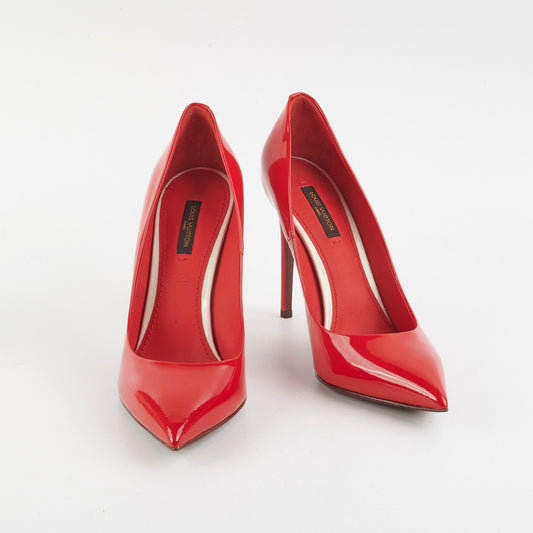 Louis Vuitton Patent Heels Red Size 39 - photo 2