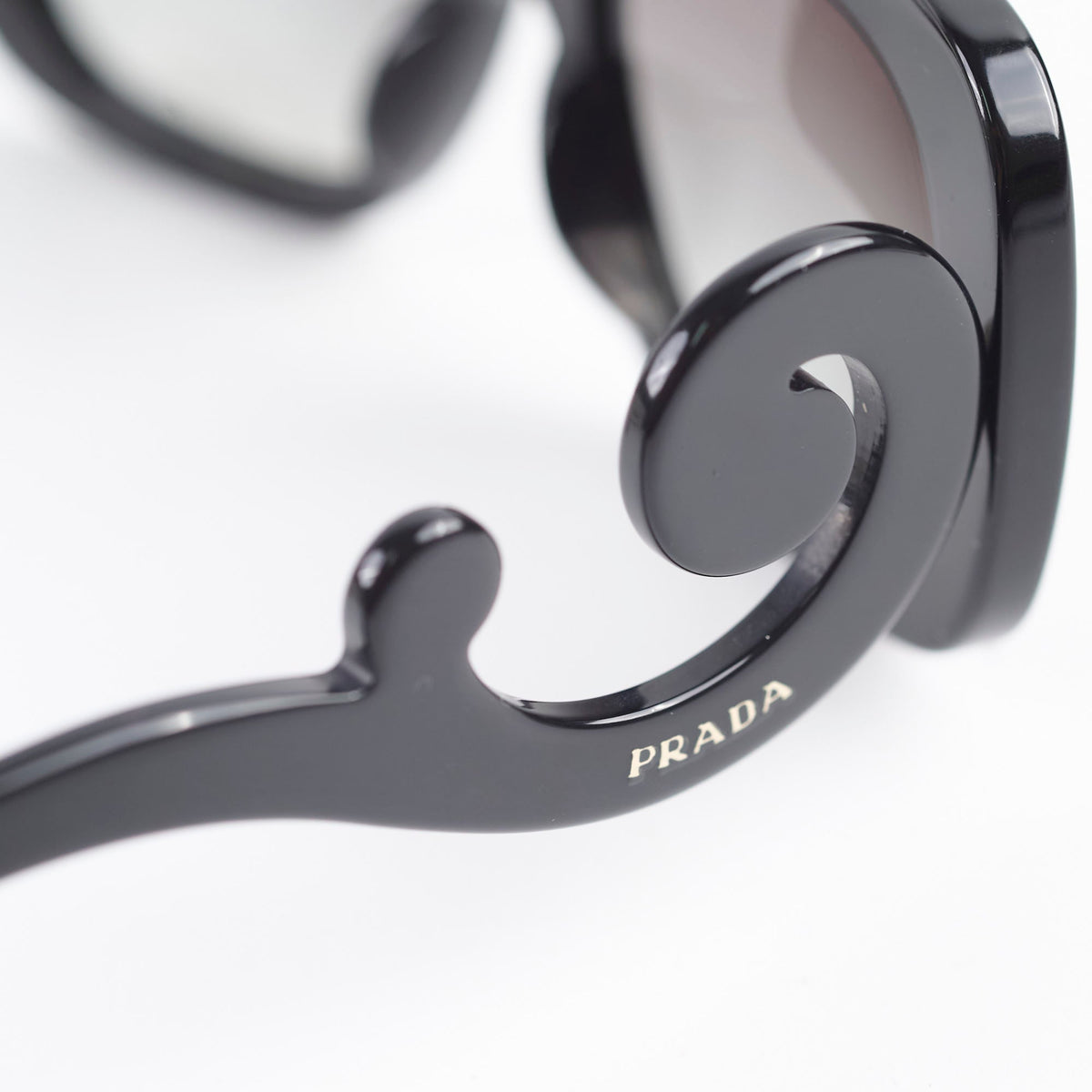 Prada Baroque Swirl Sunglasses Black - photo 6
