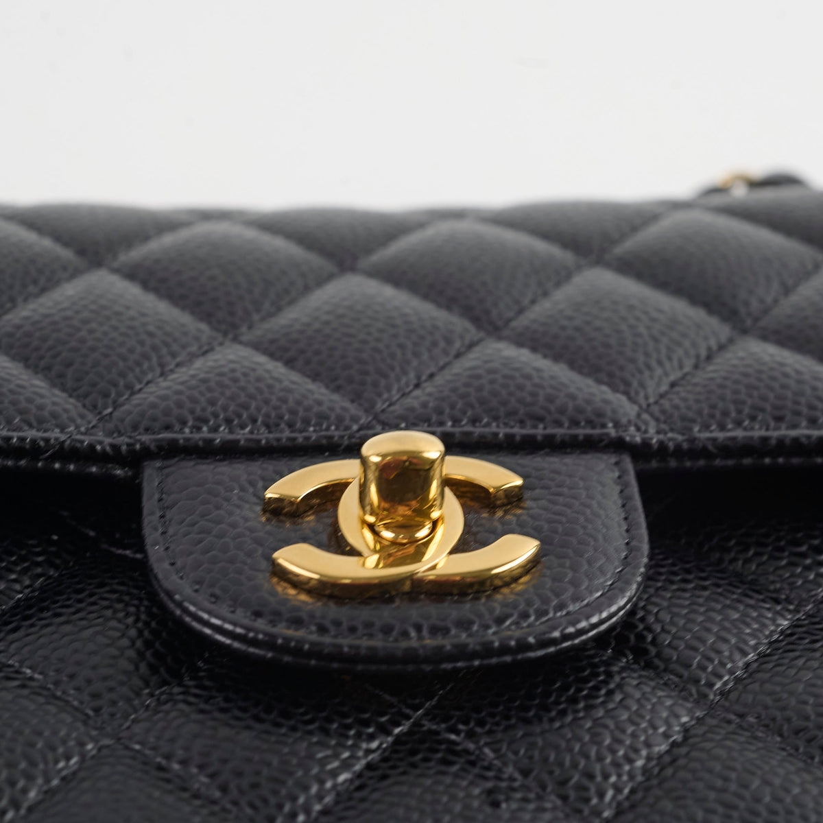 Chanel Classic Flap Small Caviar Black Shoulder Bag - photo 16