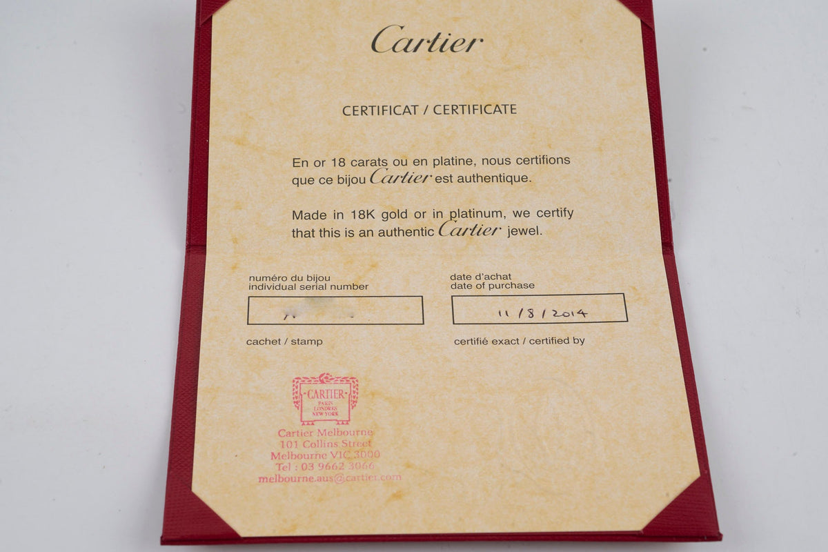 Cartier C De Cartier Wedding Bank, 3mm Width, 2 Diamonds - photo 7