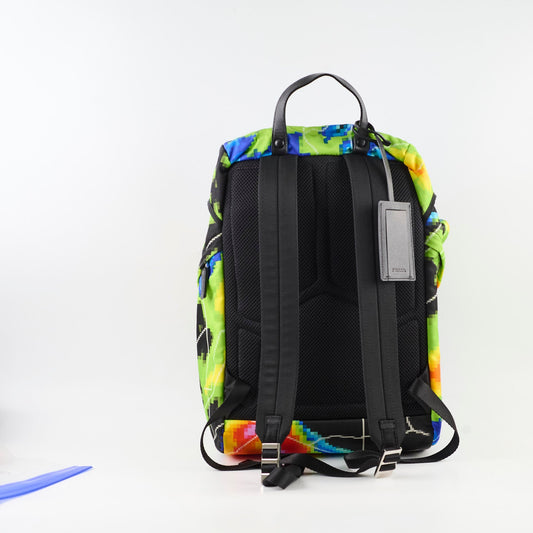 Prada Blue/Green Nylon Backpack - photo 2