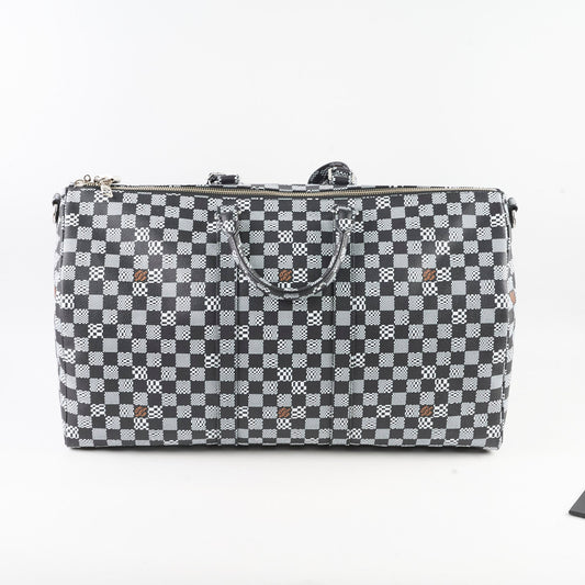 Louis Vuitton Keepall Bandouliere 50 Distortied Damier Virgil Abloh - photo 2
