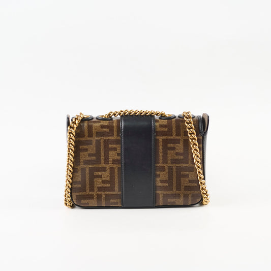 Fendi Mini 1974 FF Zucca coated Canvas Brown - photo 2