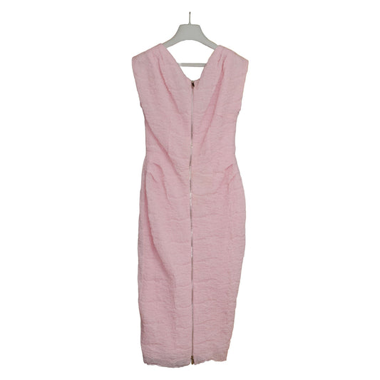 Christian Dior Mesh Lace Evening Dress Light Pink Size UK12 - photo 2