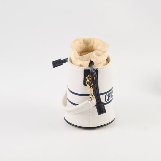 Christian Dior Micro Vibe Bucket Bag White - photo 2