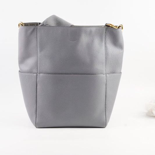 Celine Sangle Grey Bucket Tote - photo 2