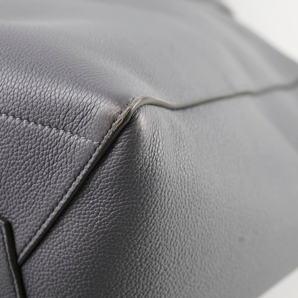 Celine Sangle Grey Bucket Tote - photo 15