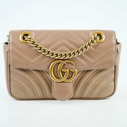 Gucci Small Marmont Pink Beige - photo 2