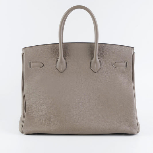 Hermes Birkin 35 Togo Gris Asphalt A Stamp (2017) - photo 2
