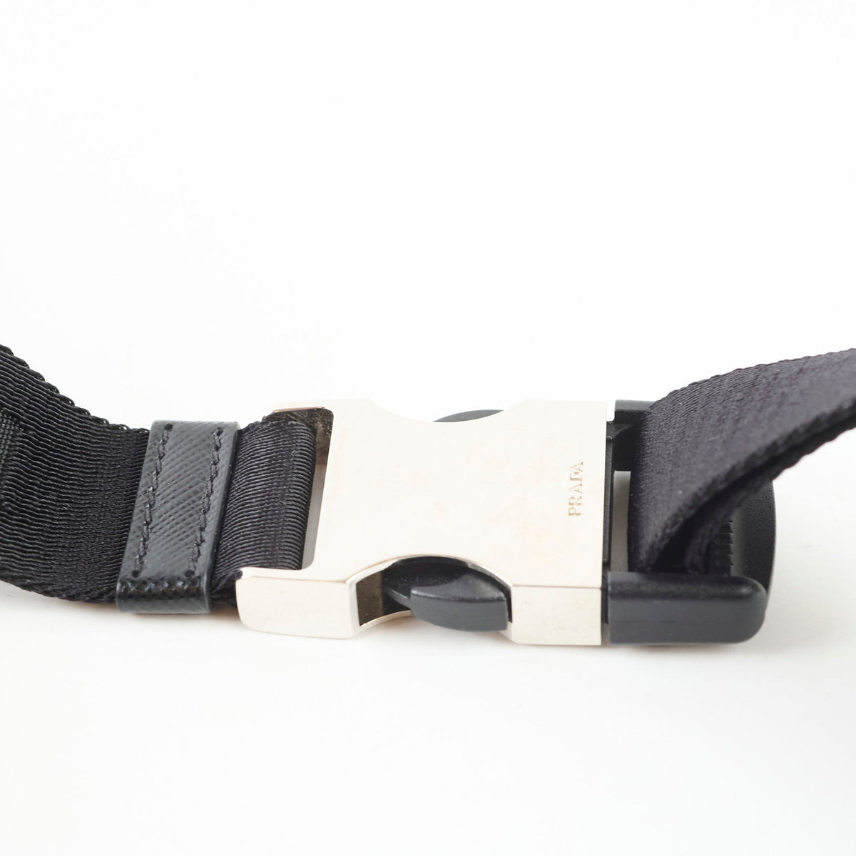 Prada Re-Nylon Belt Bag Black - photo 8