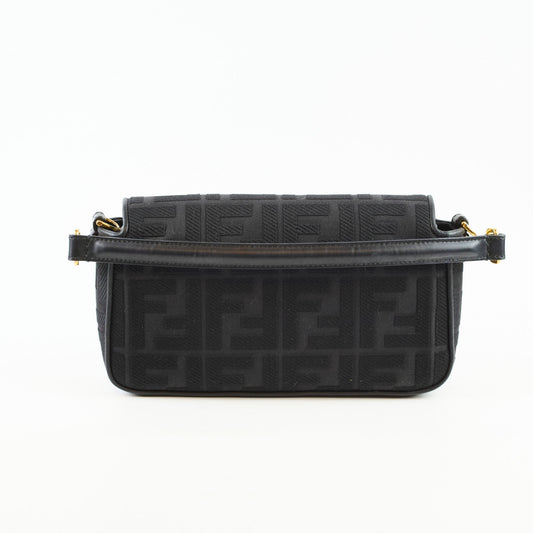 Fendi Medium Baguette Zucca Black - photo 2