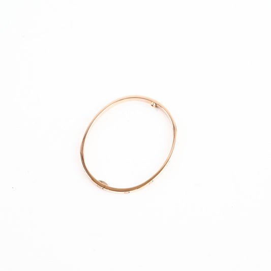 Cartier Small Model Love Bracelet Rose Gold Size 16 - photo 2
