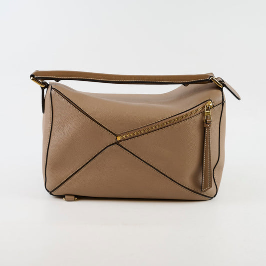 Loewe Medium Puzzle Bag Sand - photo 2