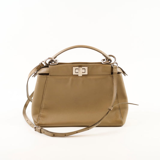 Fendi Peekaboo Mini Beige - photo 2