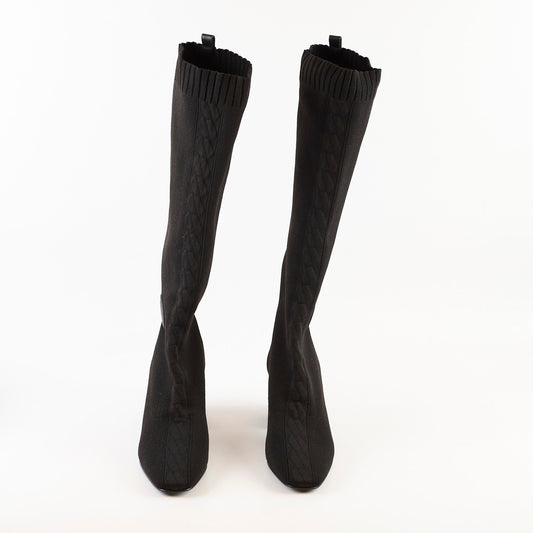 Hermes Fontaine 60 Boot 36.5 Black - photo 2
