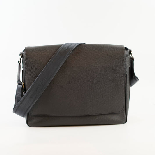 Louis Vuitton Roman MM Messenger Taiga Leather Dark Grey - photo 2