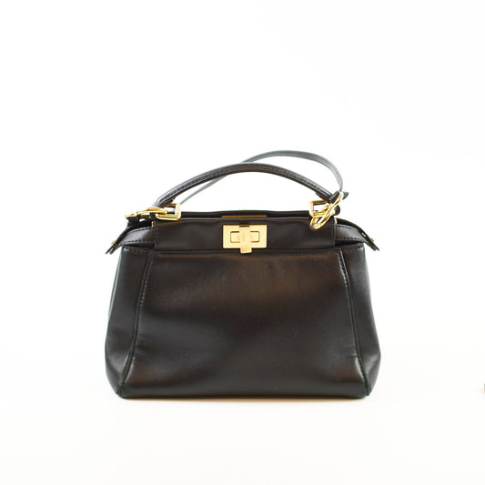 Fendi Mini Peekaboo Black - photo 2